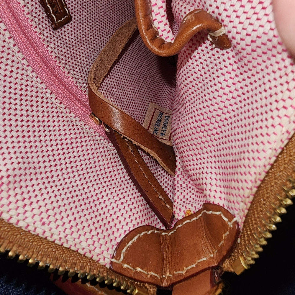 Dooney & Bourke Letter Carrier Crossbody And Wristlet, NWOT - Picture 9 of 11